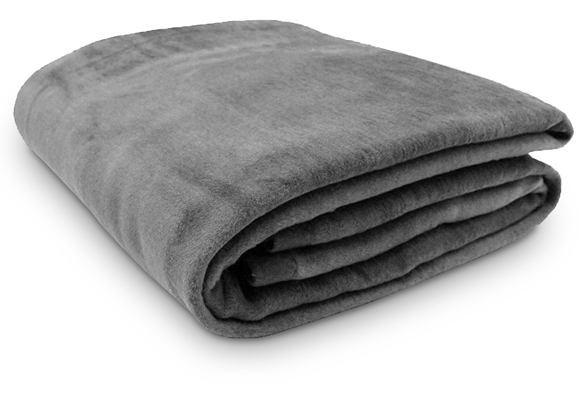 Kuscheldecke 150x200 cm Mischgewebe grau Hauptbild